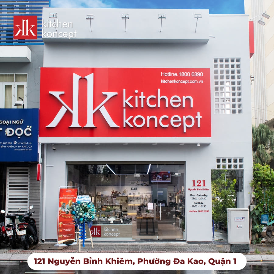 Mua nồi gang nấu bếp từ tại Kitchen Koncept