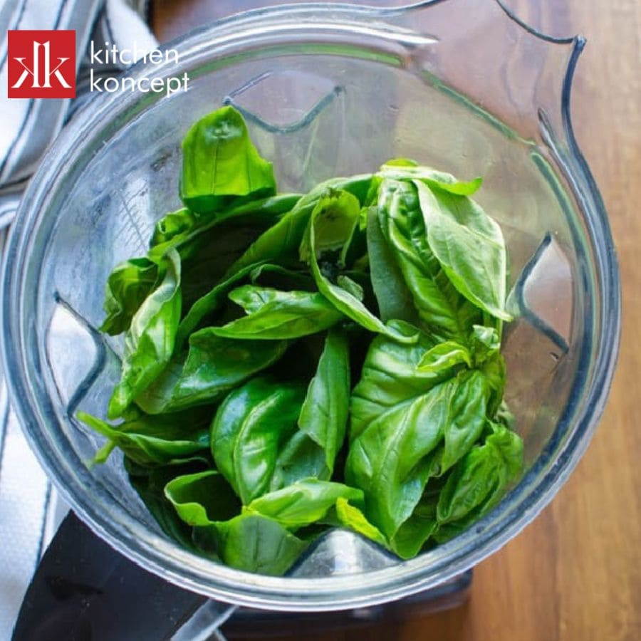 Nguyên liệu làm sốt Pesto