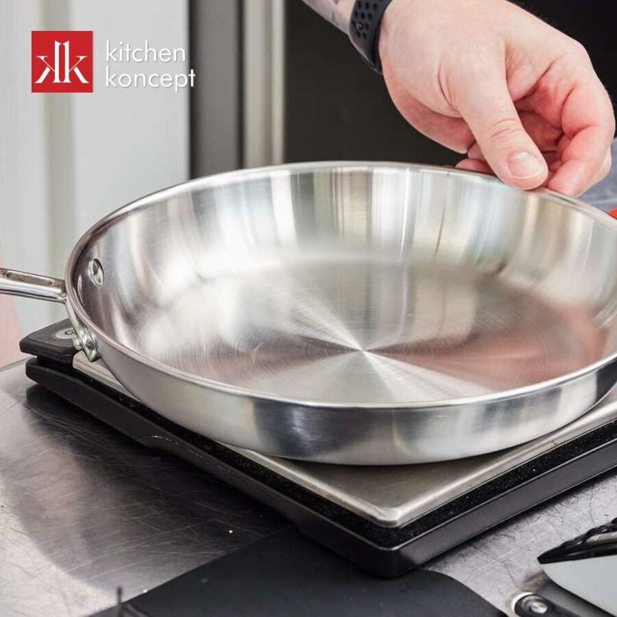 Lợi ích khi tôi dầu chảo inox