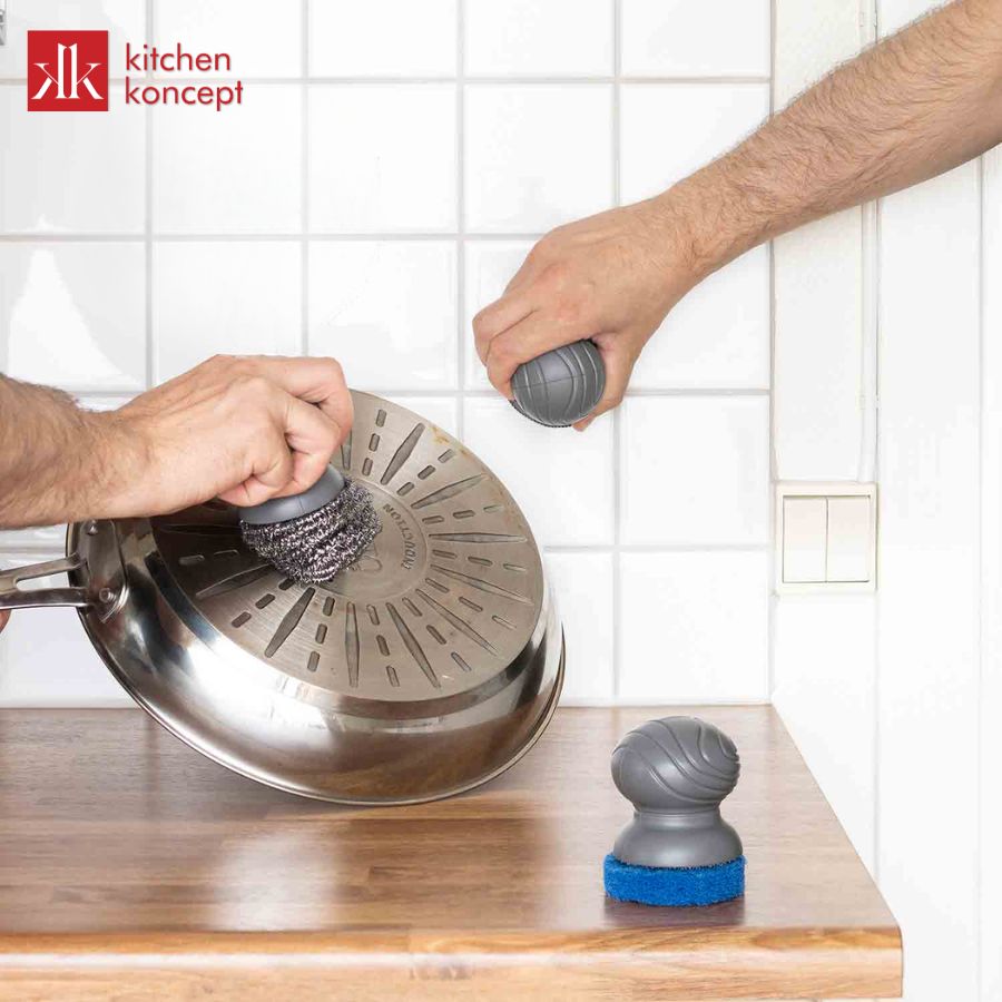 Lưu ý vệ sinh và sử dụng Bộ dụng cụ chà rửa cầm tay 5 món