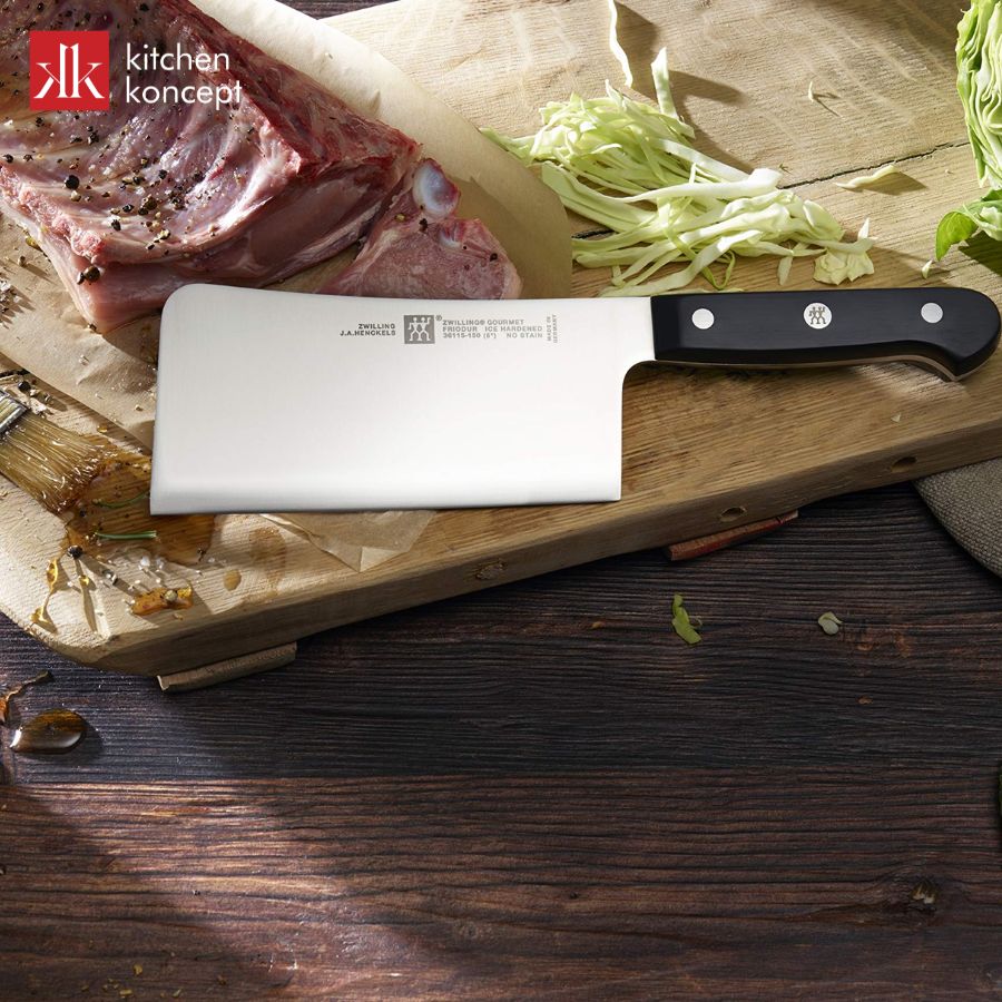 Lưu ý vệ sinh và sử dụng dao Chef bản to ZWILLING Gourmet