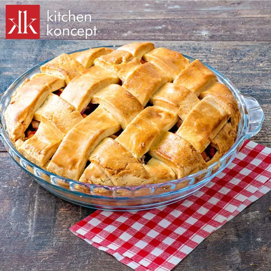 Lưu ý vệ sinh và sử dụng khay bánh hình tròn có quai Ocuisine