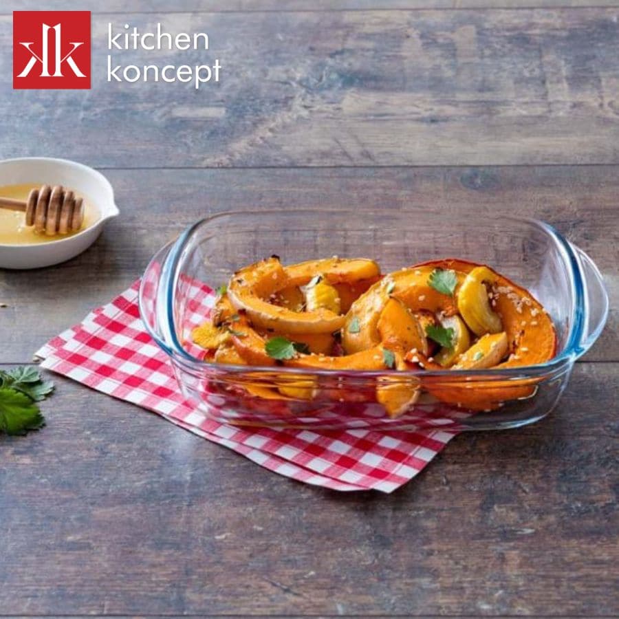 Lưu ý vệ sinh và sử dụng khay bánh hình vuông Ocuisine 39x24x6cm