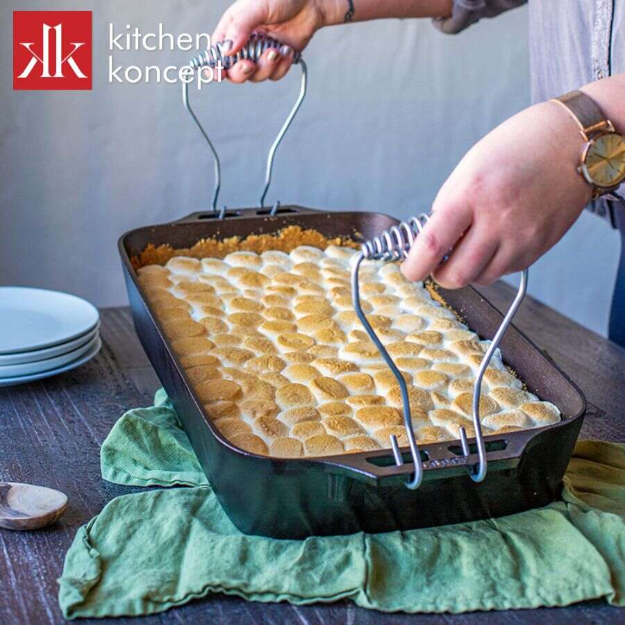 Lưu ý vệ sinh và sử dụng khay gang LODGE Fish Pan