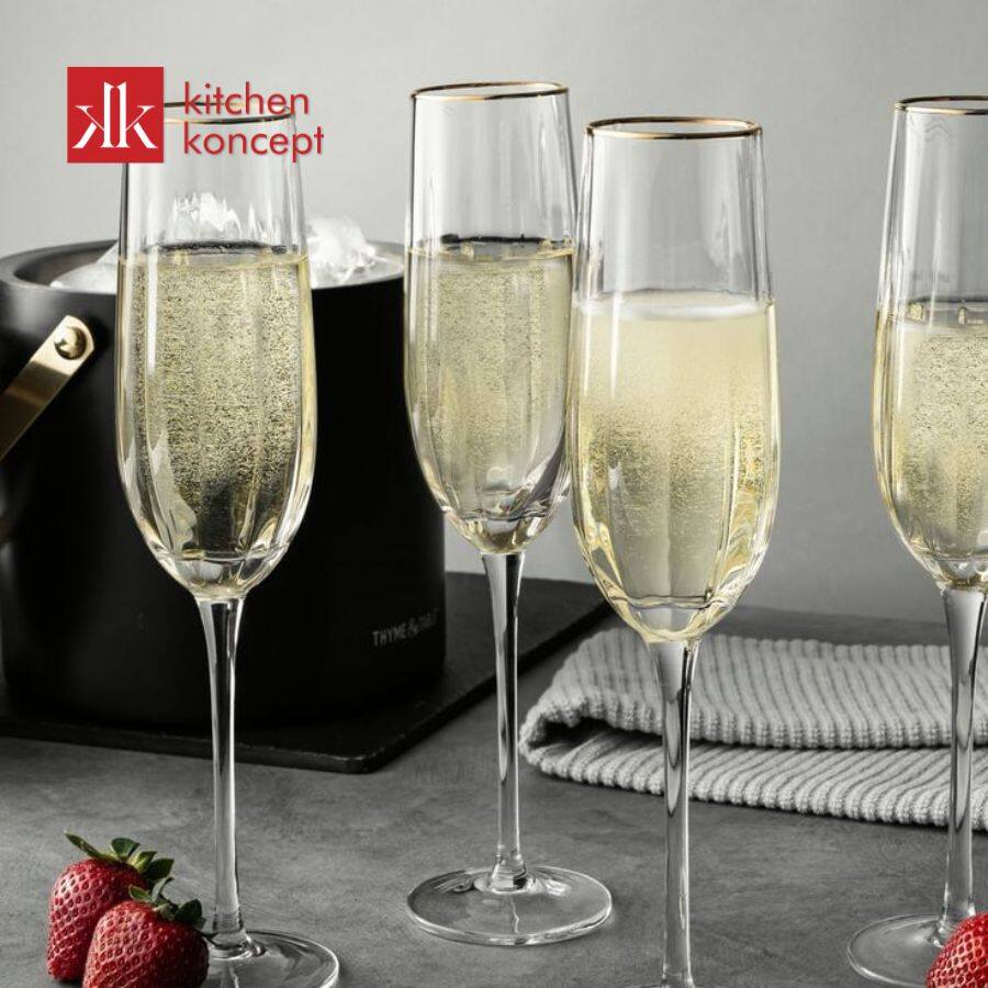 Ly Champagne Flute bảo toàn hương vị hiệu quả