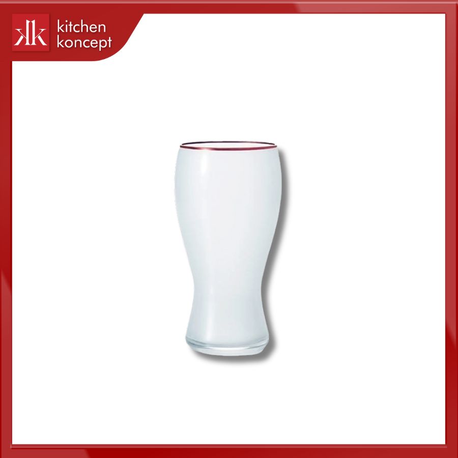 Ly uống bia viền màu đồng Aderia Beer Prize 0.38L