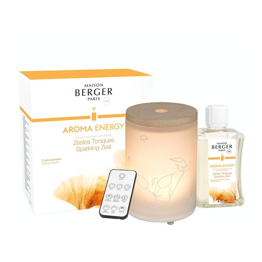 Bộ Máy Xông Tinh Dầu Hương Aroma Energy - 2 Món