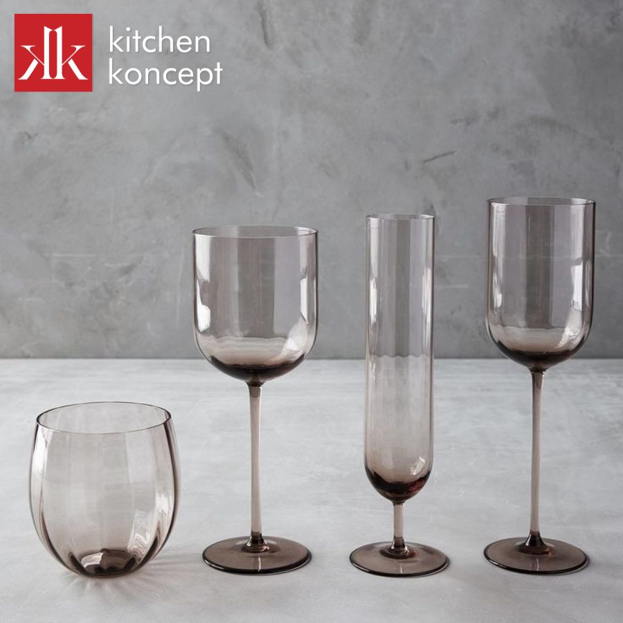 Mẫu ly thủy tinh tối giản, thanh lịch