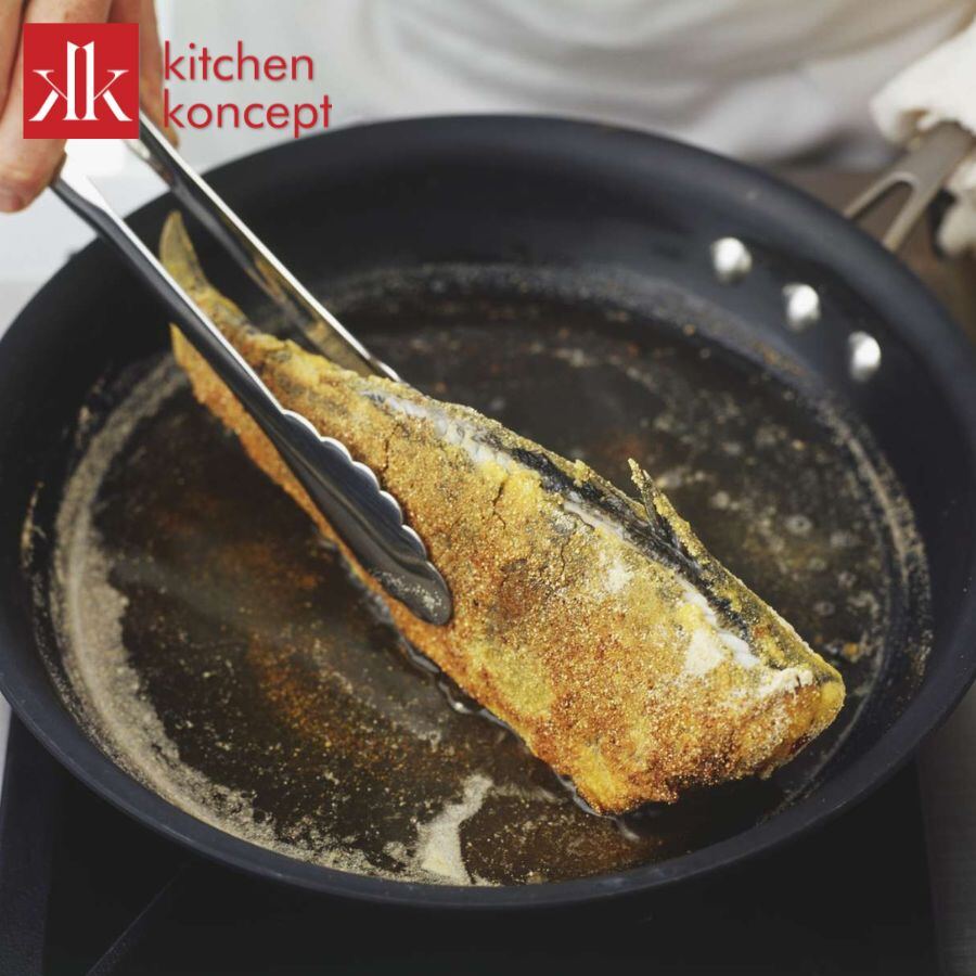 Mẹo chiên cá vàng giòn không bị vỡ hoặc dính chảo