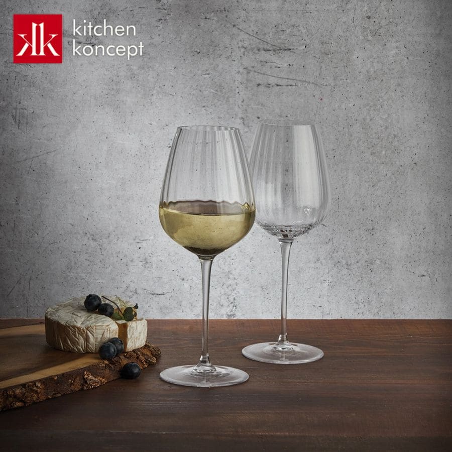 Nét tinh xảo của ly rượu pha lê