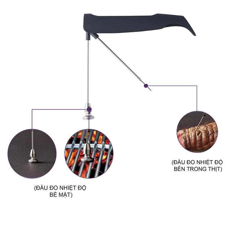 Mastrad - Nhiệt kế nhà bếp Nhiệt kế nhà bếp