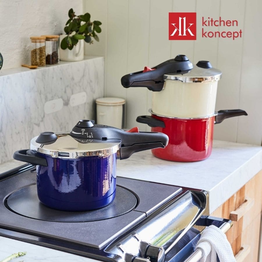 Nồi áp suất BK tráng men Indigo chính hãng