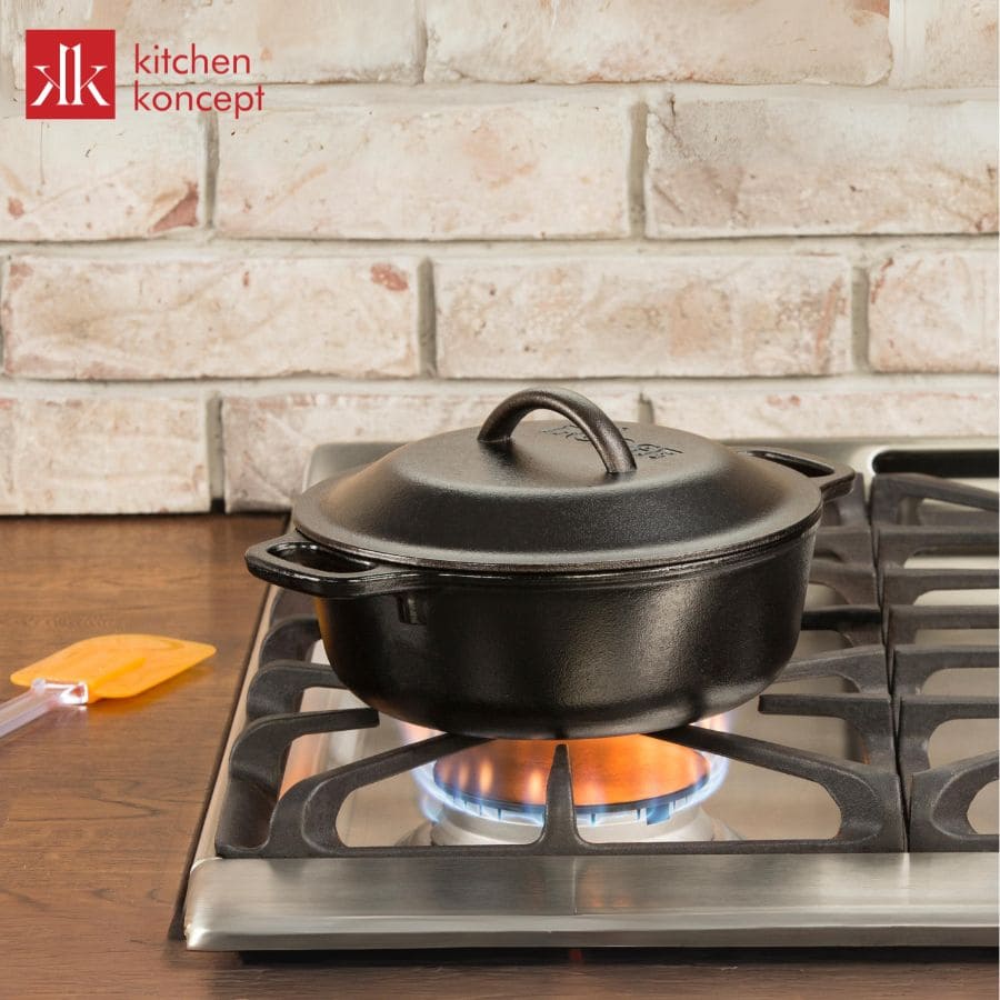 Nấu ăn cùng nồi gang Lodge đến từ Mỹ