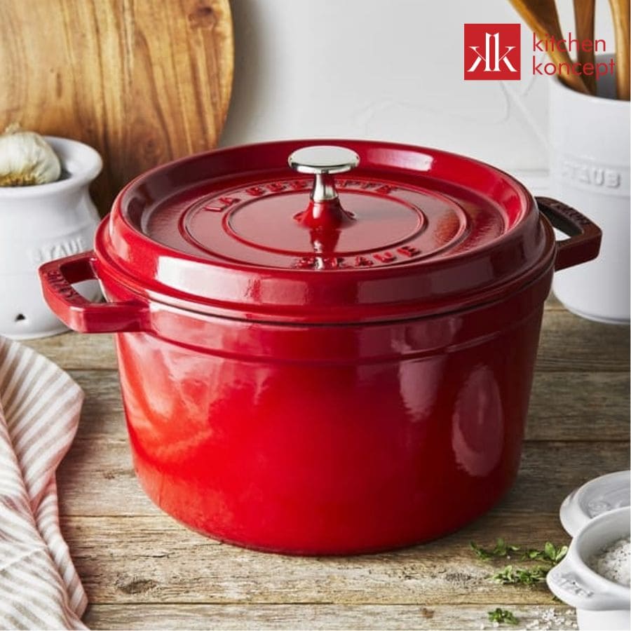 Nồi gang tráng men Staub chính hãng