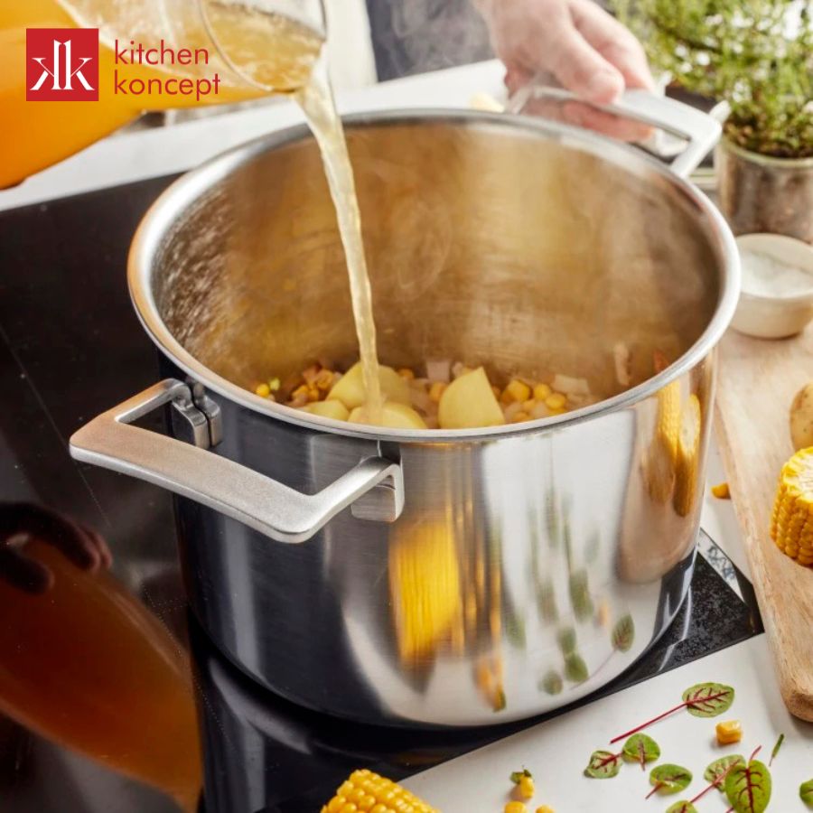 Nồi inox có khả năng chịu nhiệt độ cao