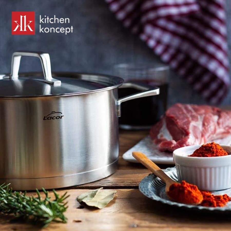 Nồi inox từ thương hiệu Lacor của Tây Ban Nha