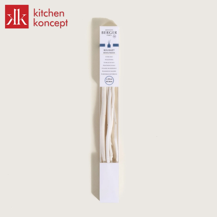 Bộ que tán hương bằng gỗ liễu 21cm