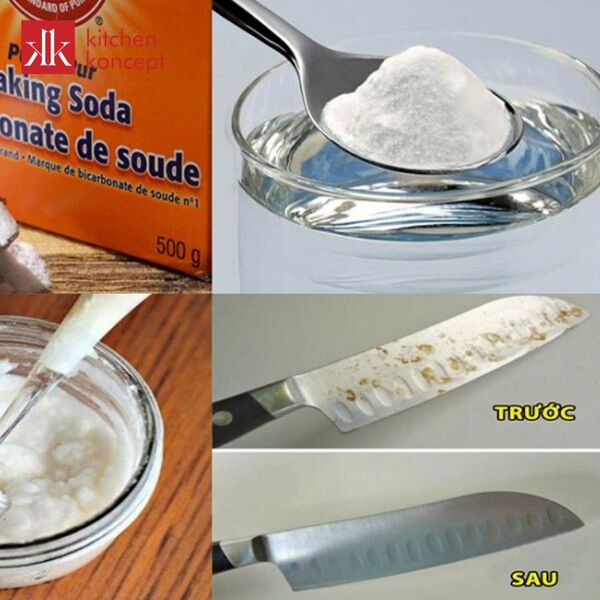 Sử dụng baking soda