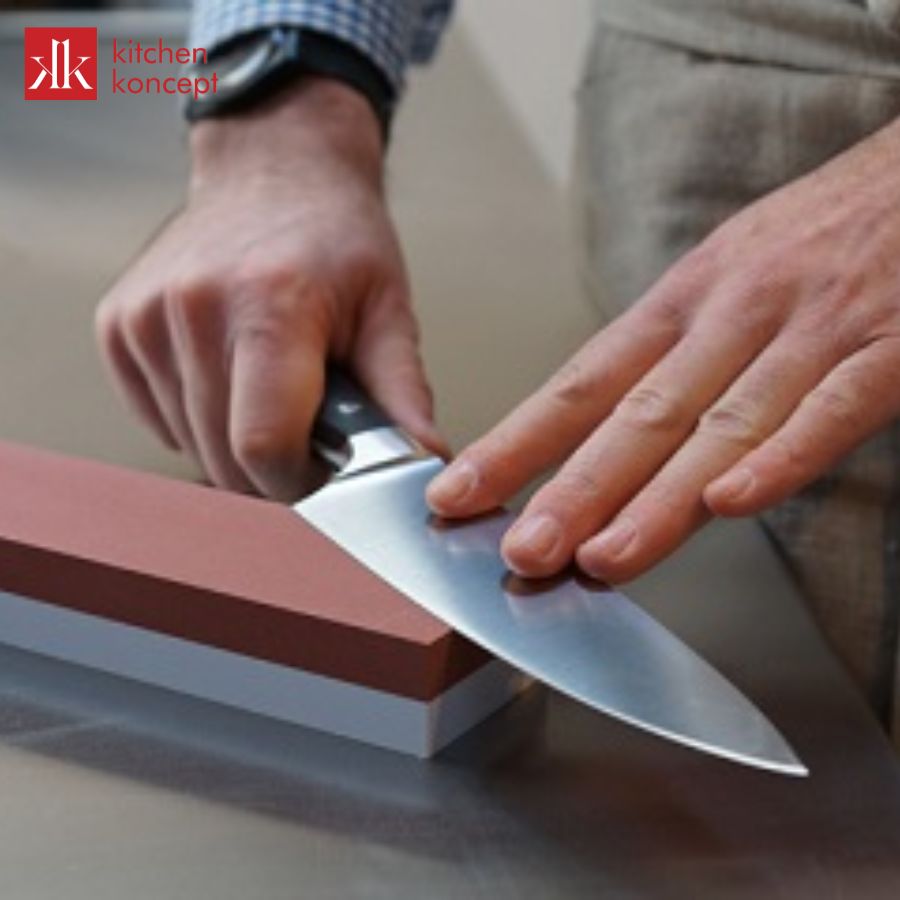 Cách sử dụng đá mài dao đúng cách