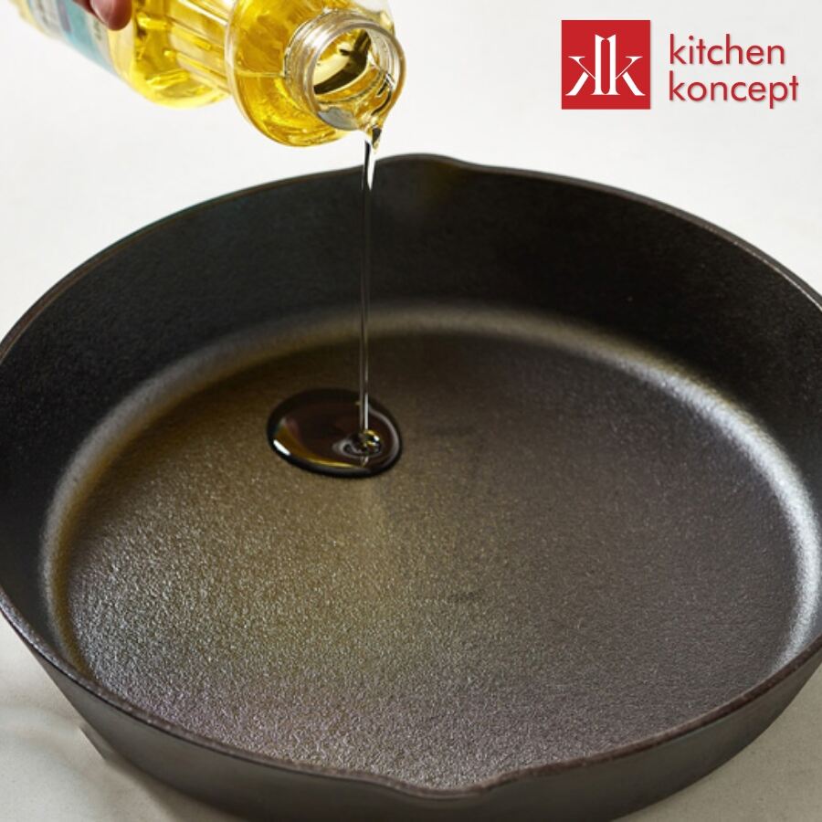 Chảo gang bị rỉ sét