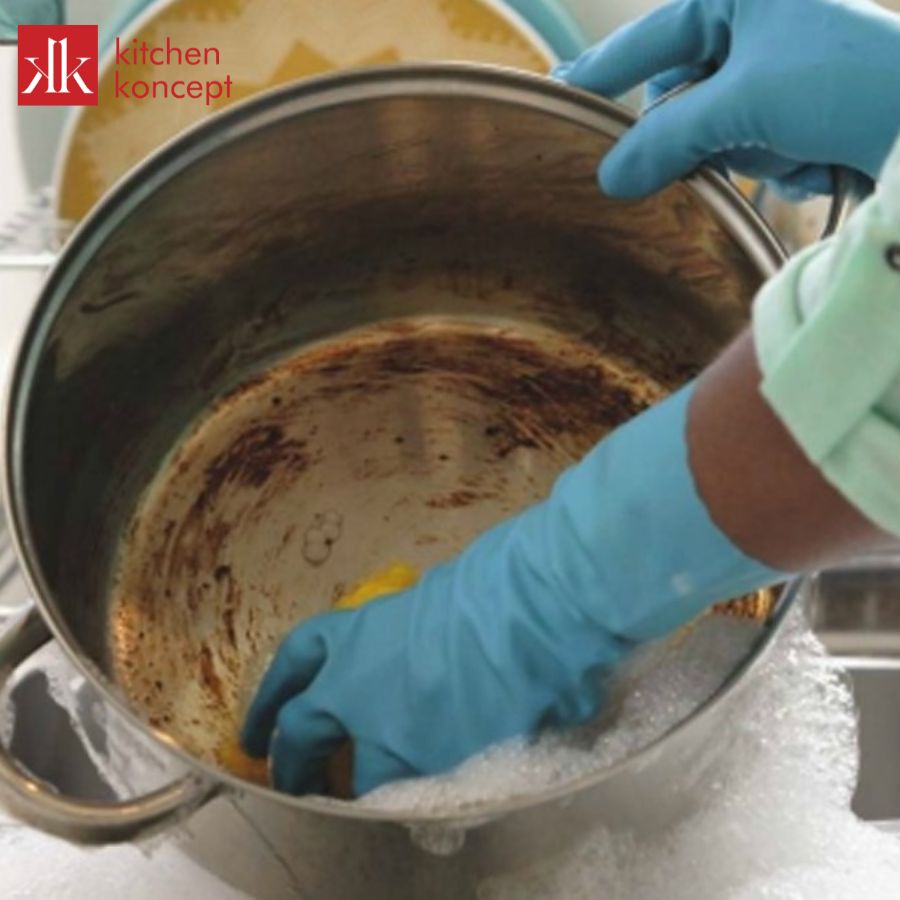 Nồi inox bị ố vàng