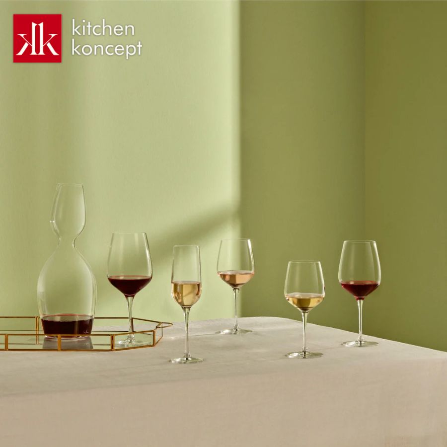 Sự khác biệt giữa ly vang trắng và ly vang đỏ