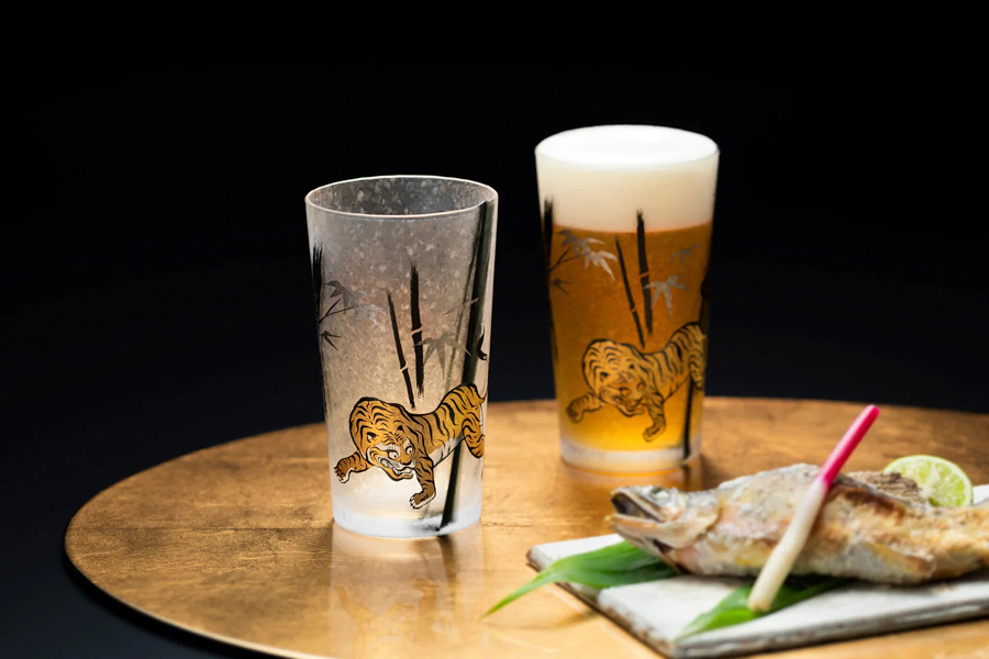 Taketora - Bộ ly thủy tinh - 0.3L - 2 cái