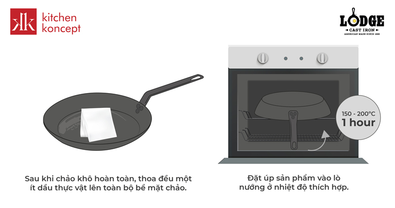 Tôi dầu bằng lò nướng