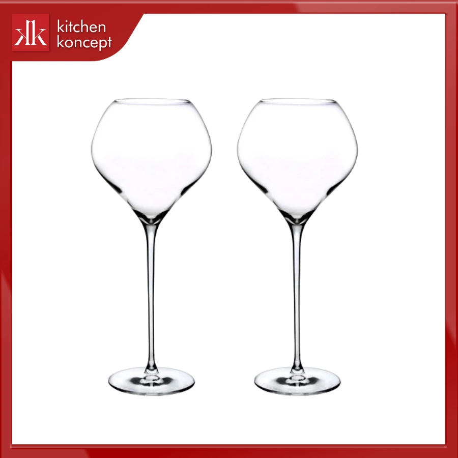 Bầu ly rộng tăng cường hương vị rượu vang đỏ