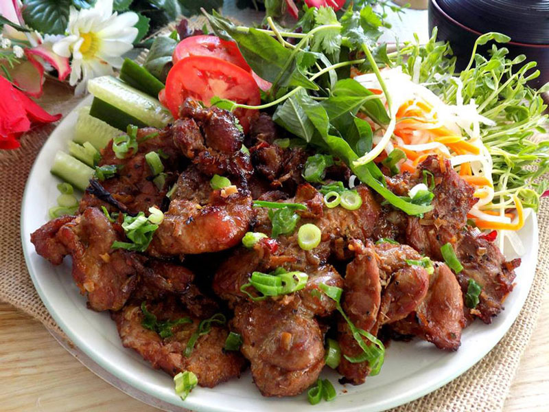 Cách ướp thịt nướng chao