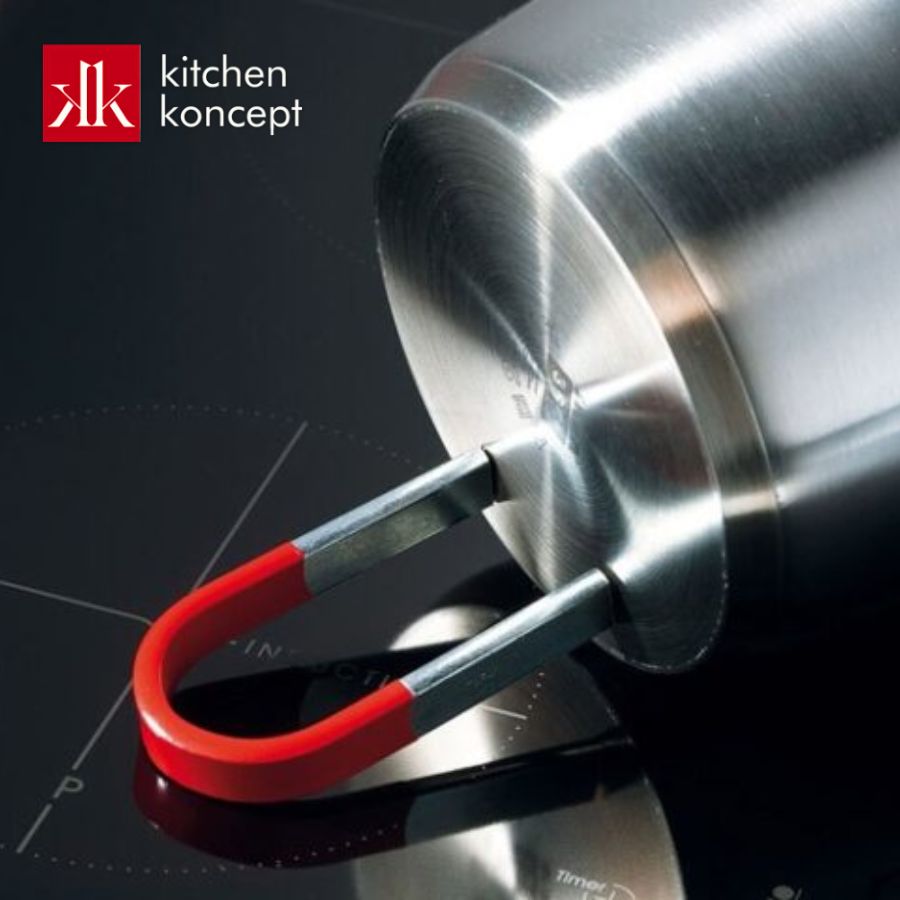 Thử nam châm – cách nhận biết chảo dùng cho bếp từ đơn giản tại nhà