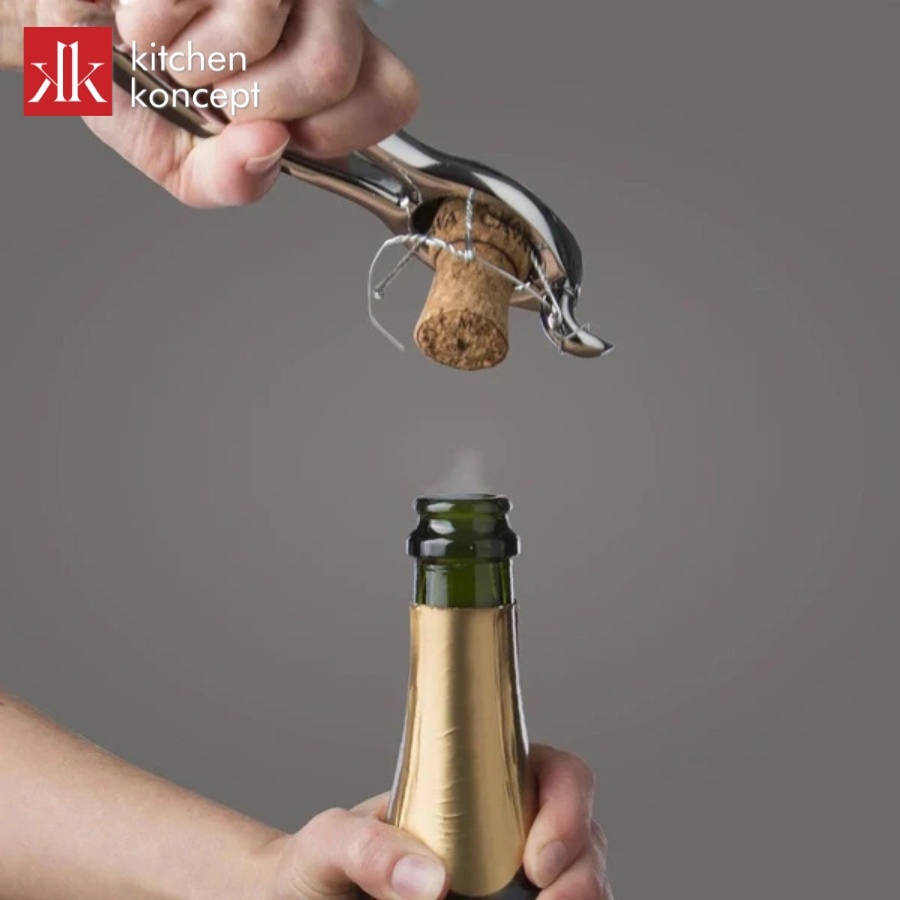 cách khui rượu vang