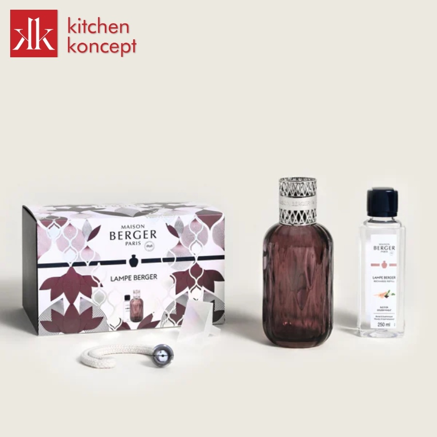 Bộ đèn xông tinh dầu Quintessence Purple