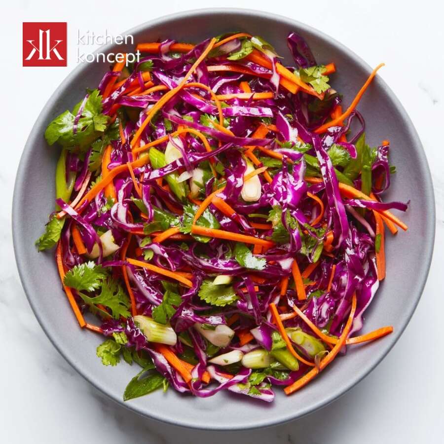 gỏi bắp cải chua ngọt
