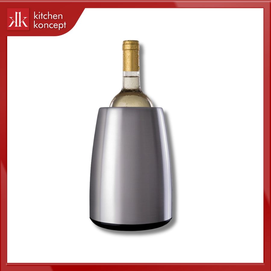 Vacu Vin - Bình giữ mát rượu màu bạc kích thước 21cm