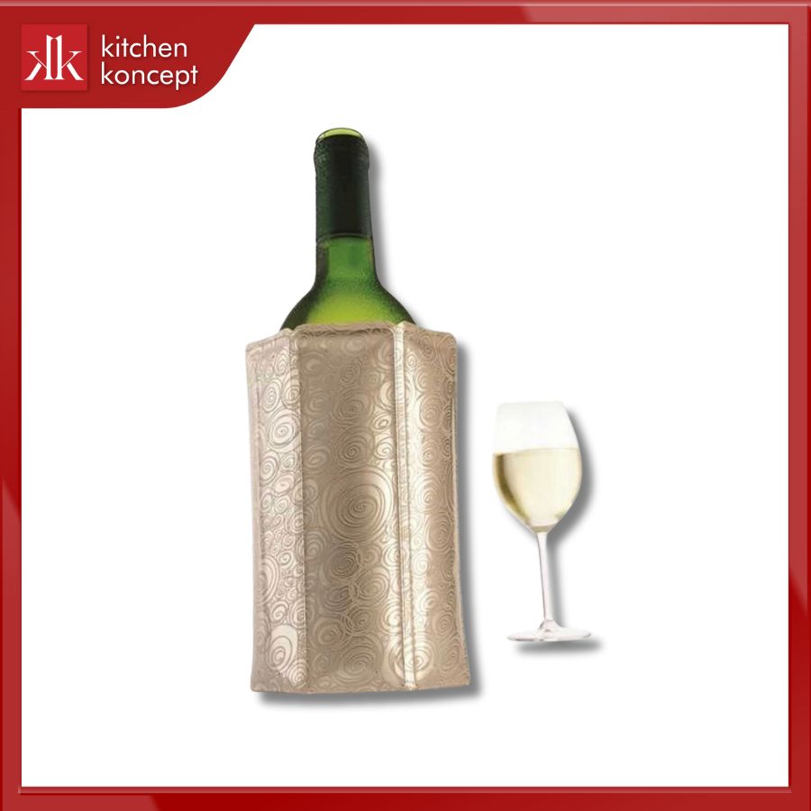 Vacu Vin - Túi giữ mát rượu chất liệu Platinum có kích thước 18cm