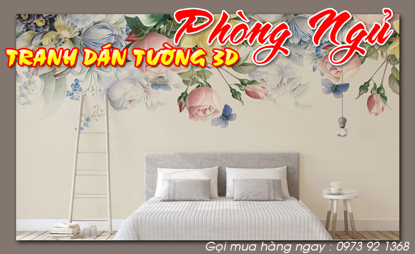 Tranh dán tường 3D