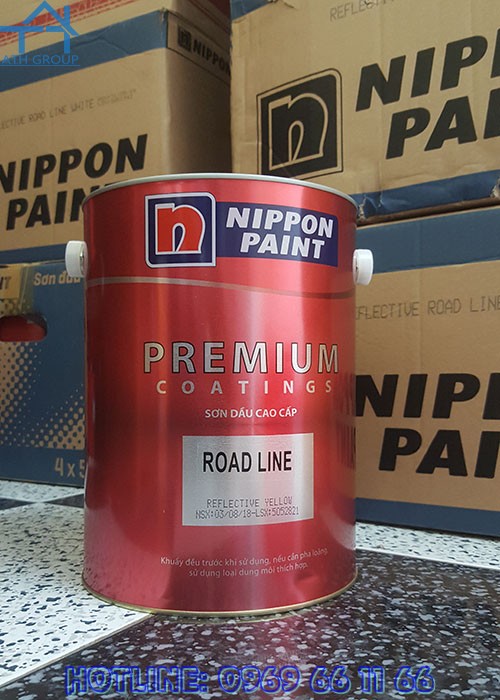 Nippon Reflective Road Line chịu được tải trọng nặng và phản chiếu ánh sáng phù hợp cho sơn vạch đường và sàn nhà