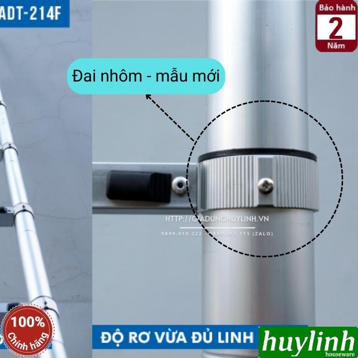 Thang nhôm rút đơn đai nhôm Advindeq ADT214F - 4.8 mét 6