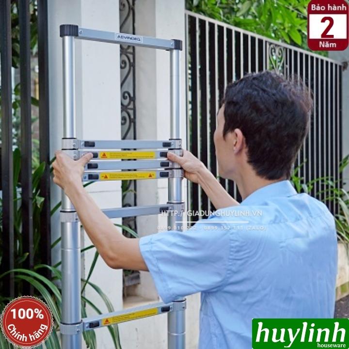 Thang nhôm rút đơn đai nhôm Advindeq ADT214F - 4.8 mét 7