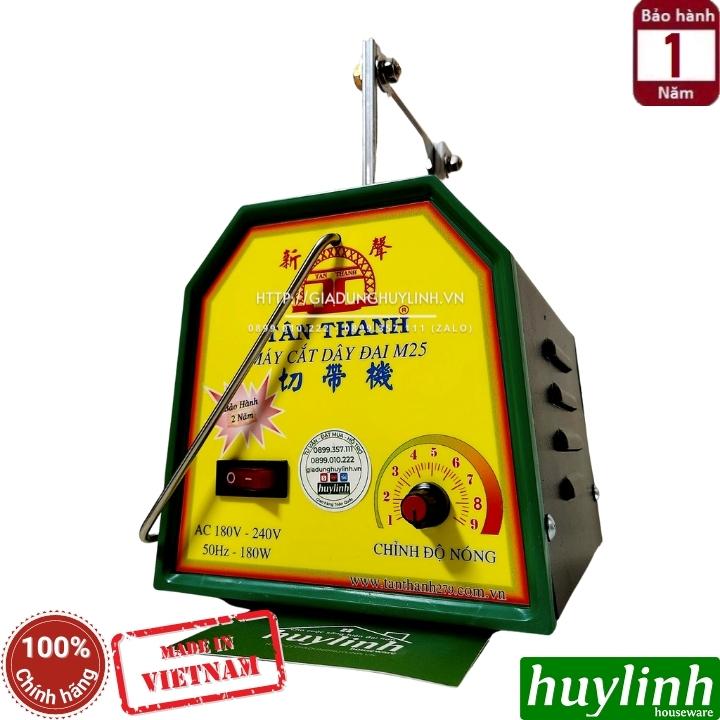 Máy cắt nhiệt dây đai, nhãn mác Tân Thanh M25 2