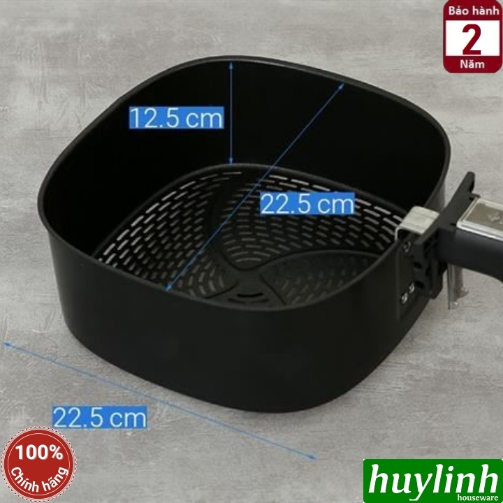 Nồi chiên không dầu điện tử Philips NA332/00 - 6.2 lít - 1700W - Chính hãng 8