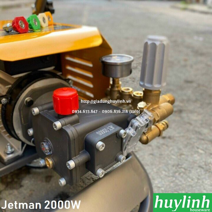 Máy rửa xe cao áp chuyên nghiệp Jetman JET2000S - 2000W2