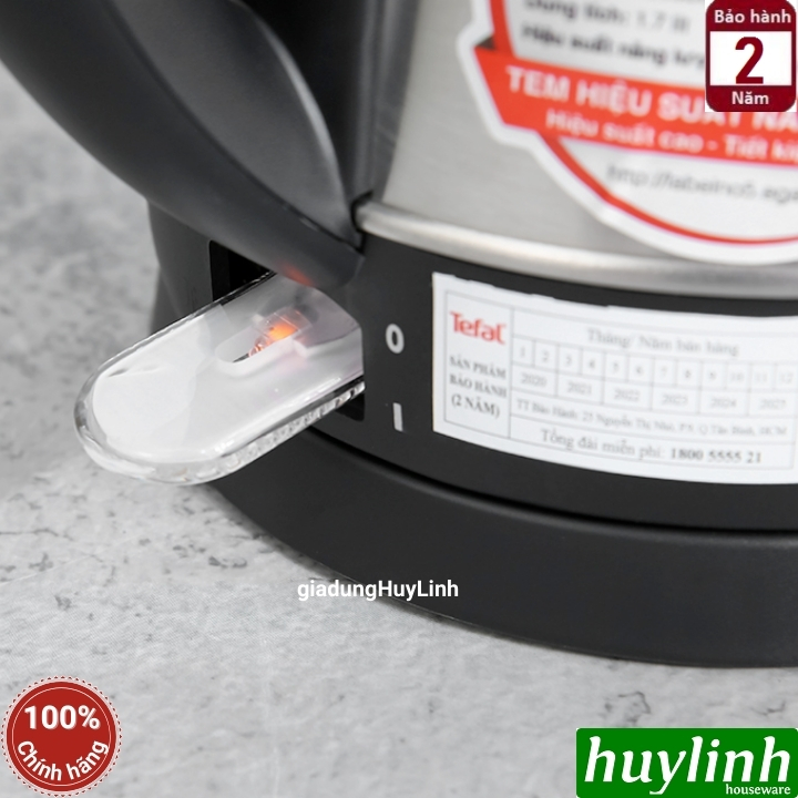 Ấm - Bình đun siêu tốc Tefal KI800D68 - 1.7 lít - 1800W 5