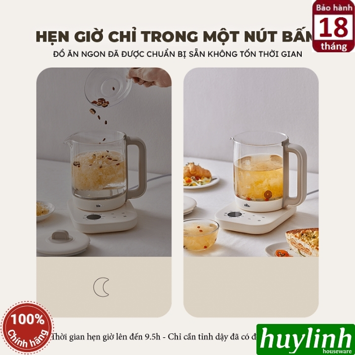 Bình pha trà giữ nhiệt Bear SB-PT15K (1.5L) 8