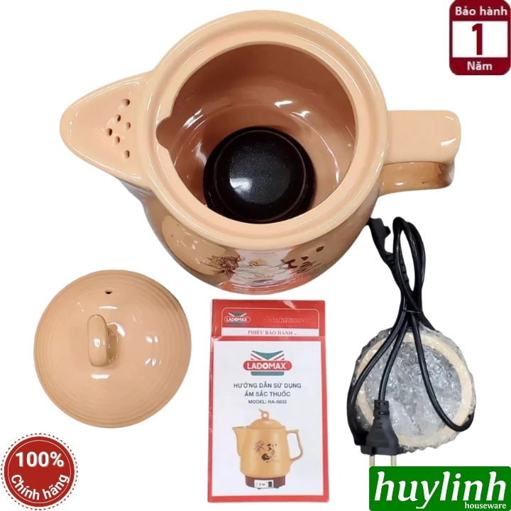 Ấm sắc thuốc điện Ladomax HA-8833H 5