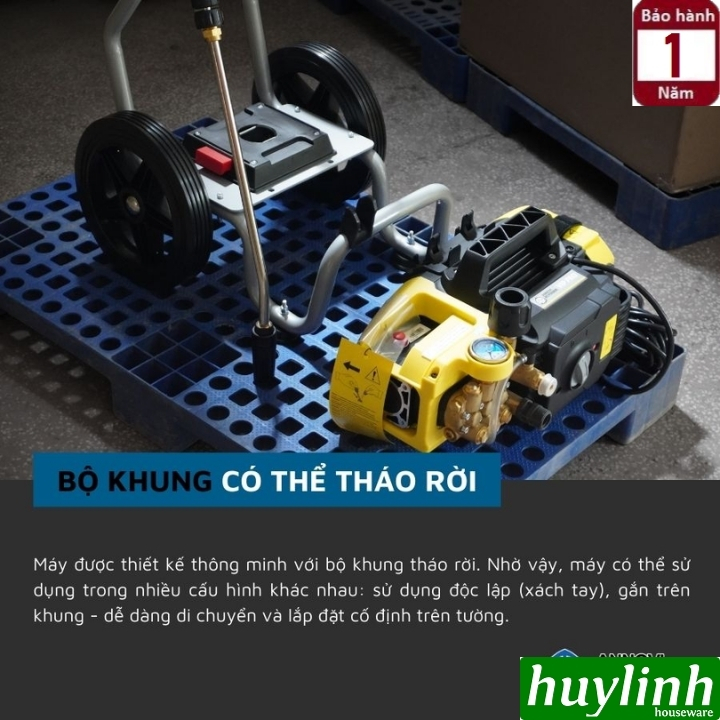 Máy Xịt Rửa Áp Lực Cao Annovi Reverberi VIP PRO 151K 6