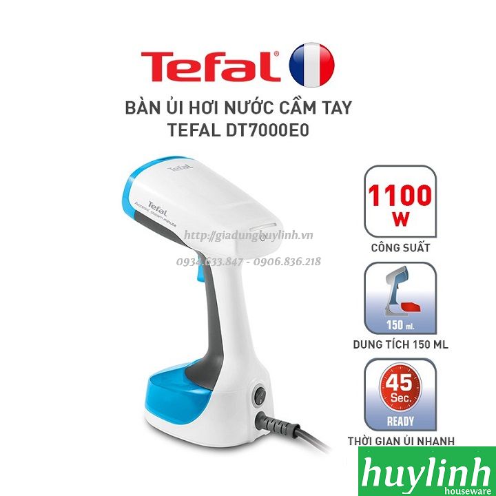 Bàn ủi hơi nước cầm tay Tefal DT7000E0 - 1100W 3