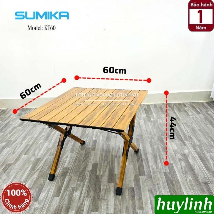 Bàn picnic dã ngoại gấp gọn Sumika KT60 - KT80 3