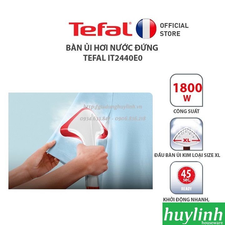 Bàn ủi hơi nước dạng đứng Tefal IT2440E0 - 1800W 3